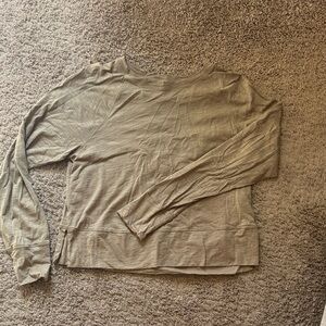 Athleta Women's Army Green Crop Top